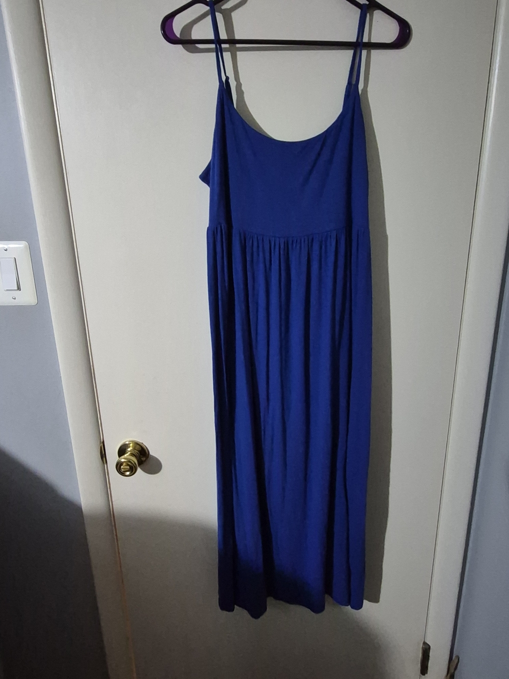 Old Navy Royal Blue Spaghetti-Strap Midi Dress